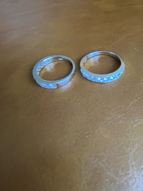 Authentic Silver Crystal Rings - Picture 4 of 4